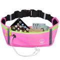 Running Belt Slim Fanny Pack Jogging Pouch Phone Holder Waist Pack - Pink - color: E Pink