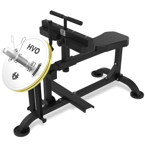 HVO Seated Calf Raise Machine,Dual Resistance System 660LBS - color: Black