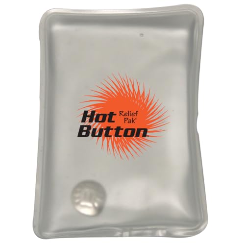 Relief Pak-11-1025 Hot Button Instant Reusable Hot Compress, Small - size: Small - General