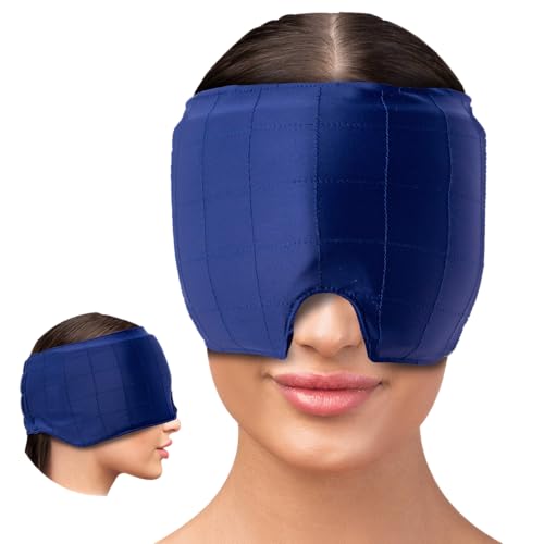 Doctor's Choice Migraine & Headache Relief Hat, Hot/Cold Therapy, Blackout