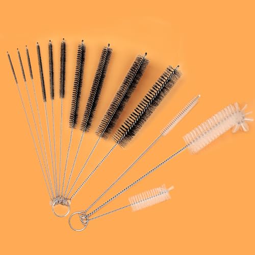Bottle Brush Straw Cleaning Brush,Bottle Brush Cleaning Brush,Straw Cleaner Brush Set Drink Straws 2 in 1 Set