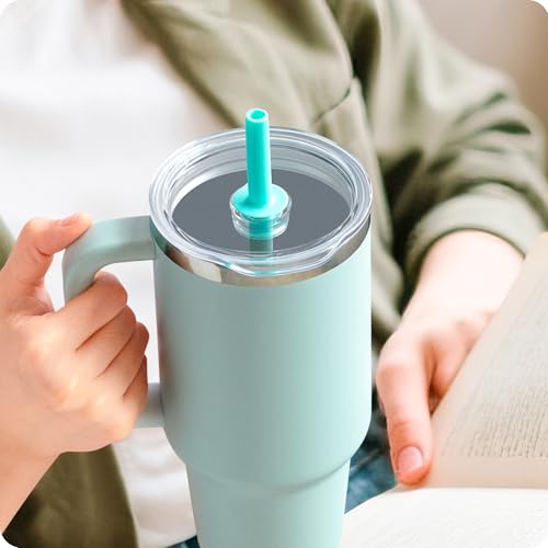 Press-In Tumbler Lid for Hydro Flask 32 40 oz Travel Tumblers - color: Teal