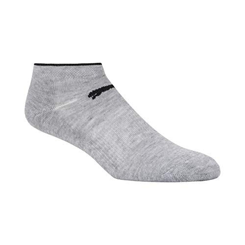 PUMA Women's Low Cut Socks (6-Pack) - color: Grey/Black/White Combo