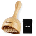 ONUEMP Wooden Lymphatic Drainage Body Sculpt Cup with Guasha Fascia Roller - size: Cup