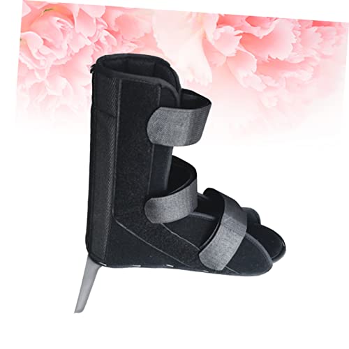 Beavorty Breathable Ankle Stabiliser Boot for Foot Sprains s Anti-rotation Design Comfortable Suitable for Ankle Rehabilitation and Foot Correction Black