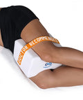 Everlasting Comfort Memory Foam Knee Pillow for Side Sleepers – Sciatica Pain Relief Pillow, Removable Strap Support – Leg Pillows for Sleeping Alignment, Knees, Back & Hip Cushion - size: Standard