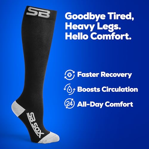 SB SOX - 3 Pairs Size X-Large Compression Socks