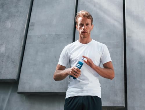FITLY Handheld Running Water Bottle with Strap, 350ml Soft Flask