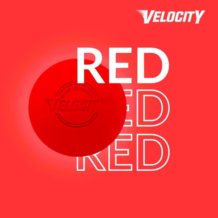 Velocity Lacrosse Balls - 1, 2, 3, 6, 12, 18, 24, 36, 60 and 120 Packs - for Practice, Official NFHS and College Approved Size - color: Red, size: 120 Balls, style: Practice Ball