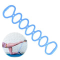 Walk at Home Looped Resistance Bands, 7 Ring Adjustable Exercise Bands for Fitness Stretching Physical Therapy Home Gym Yoga Workout Bands for Arms Legs Shoulders Full Body Training