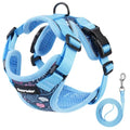 Dooradar Cat Harness and Leash Set, Adjustable and Escape Proof, S - color: Aqua Sea, size: S