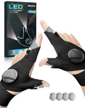 LED Flashlight Gloves with Toggle Switch, Gifts for Men Boyfriend Husband