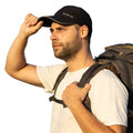 TOP-EX Oversize XL XXL XXXL Baseball Cap Waterproof Running Hat for Extra Large Heads Men - color: Black, size: XX-Large