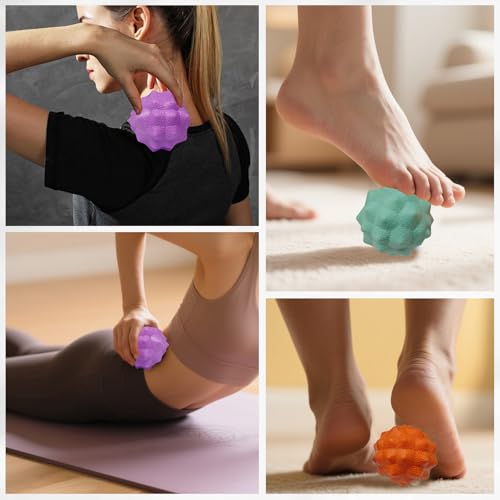 Foot Massage Ball - color: Orange Green Massage Ball