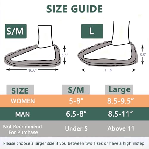 Microwavable Slippers for Men and Women, Microwave Heated Slippers for Cold Foot, Feet Warmers for Feet Soothing, Microwave Heating Pad for Foot, Heat Compress, Washable Cover, Dark Grey, S - size: S, style: Dark Grey