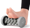 Portable Foot Massager Roller - Deep Tissue Muscle Massage for Plantar Fasciitis Relief, Heel & Arch Pain - Reflexology Therapy Tool for Men & Women (Dark Gray) - color: Dark Gray