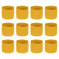 Soccer Captain Armband Elastic Wrist Arm Bands Adjustable Player Team Leader Anti-Slip Badge Sports Accessories - color: Golden Yellow