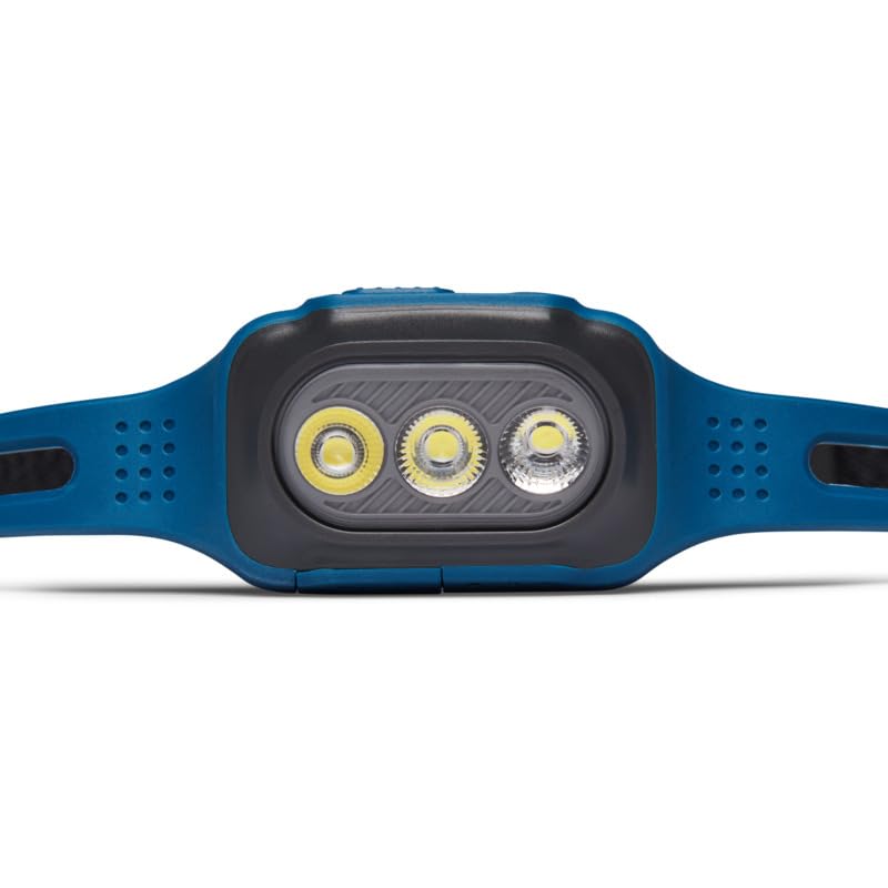 BLACK DIAMOND Deploy Run Light, USB-C Rechargeable, Dimmable, Creek Blue - color: Creek Blue