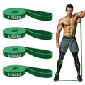 ROSAPOAR Resistance Band Pull up Band Fitness Exercise Bands Natural Latex for Workout Body Stretch Powerlifting Band Fitness Sport Training at Home/The Gym - color: dark green