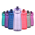 Pogo 64oz Plastic Water Bottle with Chug Lid and Carry Loop, Lilac - color: Lilac, size: 64 Ounces