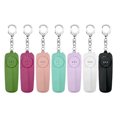 Safesound Personal Alarm - 130dB Self Defense Rechargeable Security Keychain for Women Girls Kids Elderly (White, 1)