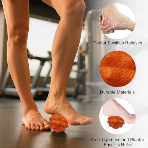 Foot Massage Ball - color: Orange Green Massage Ball