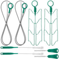 Patelai 2 Set 8 in 1 Reservoirs Hydration Bladder Cleaning Kit - color: Green