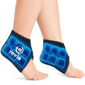 REVIX Ankle Ice Pack Wraps for Plantar Fasciitis Relief, 45-Min Coldness - style: 2 Packs