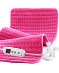 CooCoCo FSA Eligible 17 x 33 in Large Heating Pad, Pink - color: 18"*33" Pink