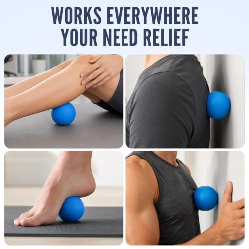 Soft Spiky Massage Ball Lacrosse Massage Ball for Myofascial Release