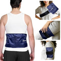 Lower Back Ice Pack Wrap, Sciatica Pain Relief，Large, 7.4" x 15.4"