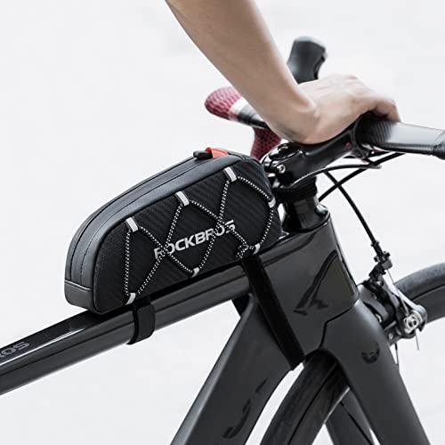 ROCKBROS Top Tube Bike Bag Narrow Slim Design Lightweight Portable - color: STYLE 1