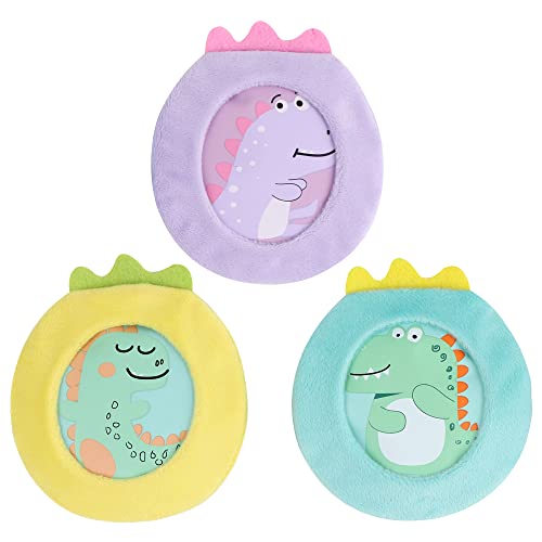 Hilph Kids Ice Packs, 3 Soft Gel Dinosaur Ice Packs for Baby Kids Boo Boos - style: C-3 Sleeve Dinosaurs