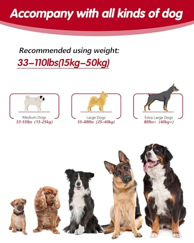 Hands Free Dog Leash, Multifunctional Crossbody Dog Leash - color: Black, size: Large-5.9-9.5ft