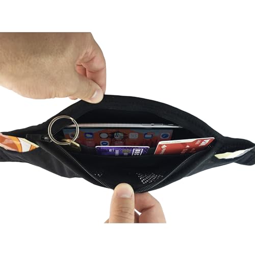 Amphipod AirFlow Endurance Waistpack, Runners Storage Fanny Pack Waist Bag - color: Black