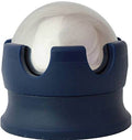 Massage Ball Hot Cold Roller Ball - Relieve Muscle Pain Fast - Stainless Steel Gel Balls for Heat or Ice Therapy-Feet Pain-Plantar Fasciitis-Back Ache-Myofascial Release–Deep Tissue Trigger Points - color: Blue 55mm