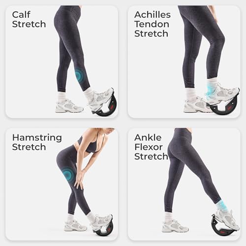 Sunny Health & Fitness Adjustable Calf & Ankle Stretcher - color: Black