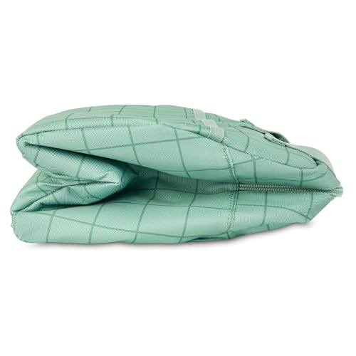 PackIt Freezable Hampton Lunch Bag, Sports Grid Sage - color: Sports Grid Sage