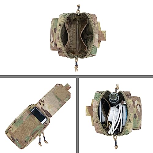 EXCELLENT ELITE SPANKER Tactical EDC Pouch Molle Utility Pouch Phone Pouch - color: Multicam