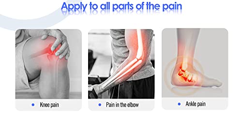 Freeze Ice Sleeve for Elbow & Knee Arm Ice Pack Sleeves Wrap for Injuries Compression, Reusable Gel Cold Packs for Ankle, Calf - Flexible Cold Wrap for Meniscus, ACL, MCL, Pain Relief (Black, L)