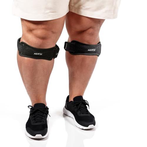 AGPTEK Plus Size Knee Brace for Women & Men, Patella Tendon Knee Strap - size: X-Large