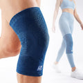 LP 176XT Target Compression Knee Sleeve for Injury Recovery, Men & Women - color: Dark Blue, size: M
