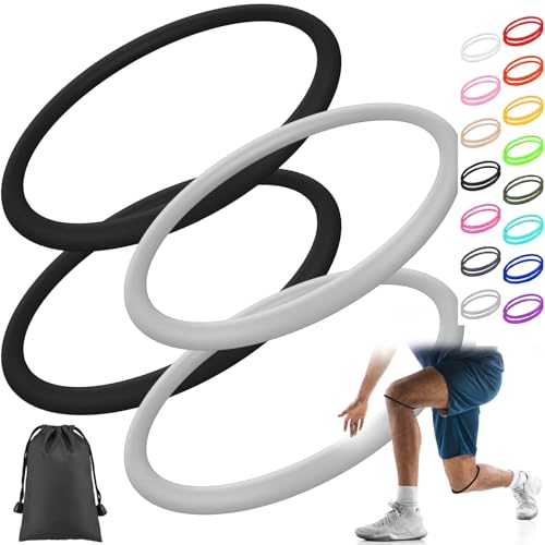 Foilswirl Patella Knee Band Basketball Knee Strap,4,Black and Gray,M - color: Black and Gray, size: M