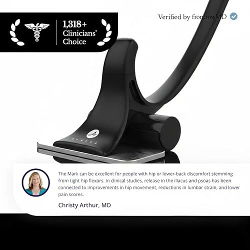 Aletha Original Hip Hook Psoas & Iliacus Hip Flexor Release Tool, Black - color: Black1
