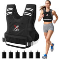 FUFF Weighted Vest Woman, 4-10 Lb Adjustable Weight Vest for Women Men, Female Strength Training Body Vest for Walking Exercise Running Workout