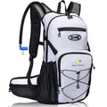 N NEVO RHINO Hydration Backpack, 18L Hiking Backpack with 3L Water Bladder - color: White