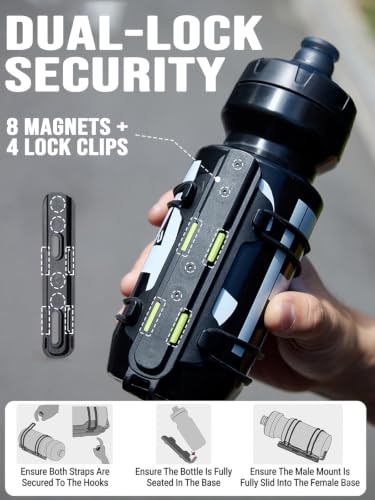 Magnetic Bike Water Bottle Holder