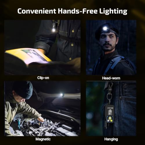 OLIGHT Oclip Pro Rechargeable EDC Clip-on Flashlight, Patriotic Flag - color: Patriotic Flag Engraved Edition
