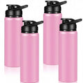 Mimorou 25oz Reusable Aluminum Water Bottles Bulk - color: Pink