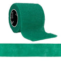 Self Stick Athletic Tape – 2” x 6.5 Yards – Latex-Free, Easy Rip Sports Wrap for Football, Baseball, Soccer, Wrist, Ankle, Finger & Injury Support (Green) - color: Green